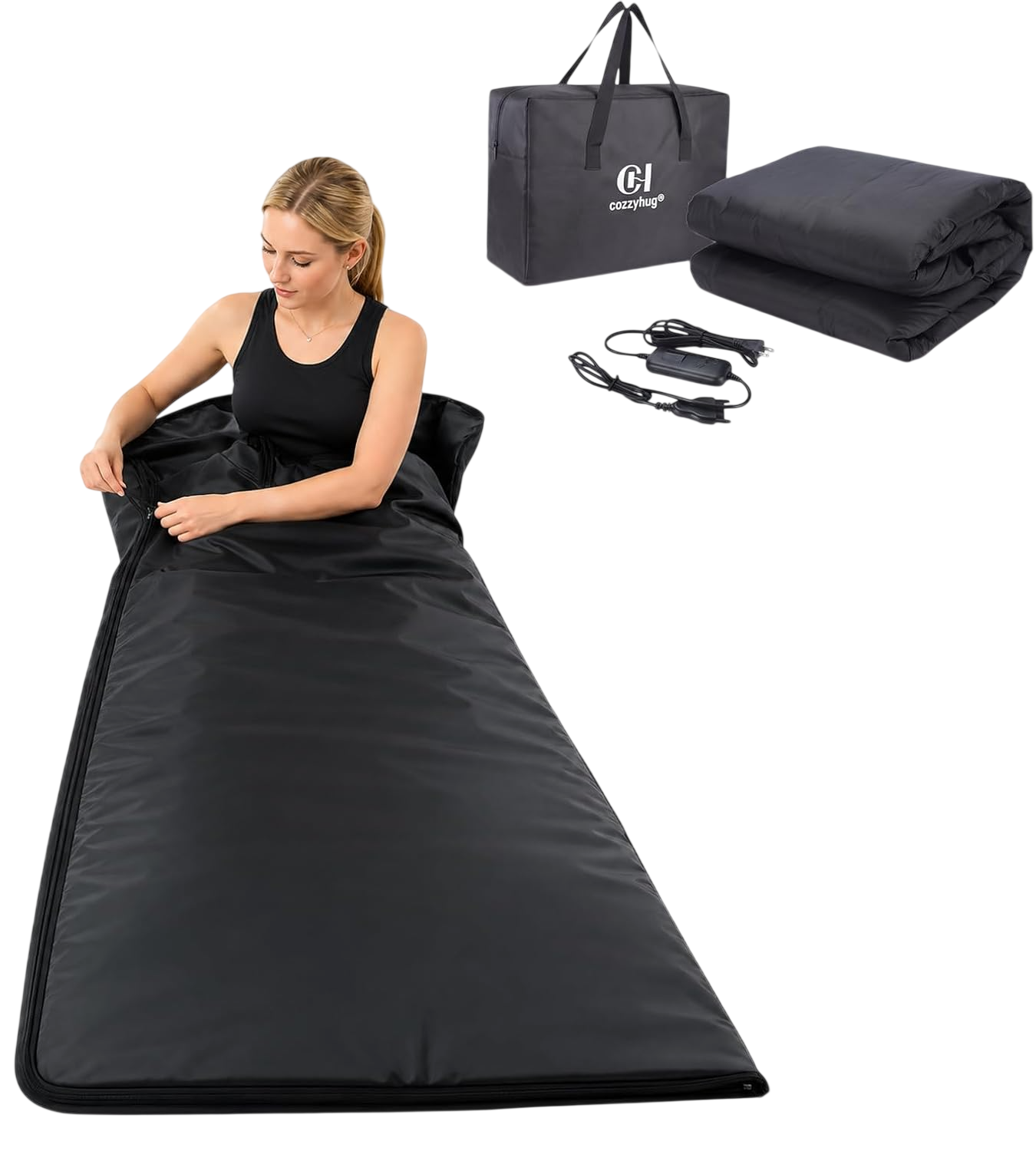 Portable Sauna Blanket for Home Use Detox