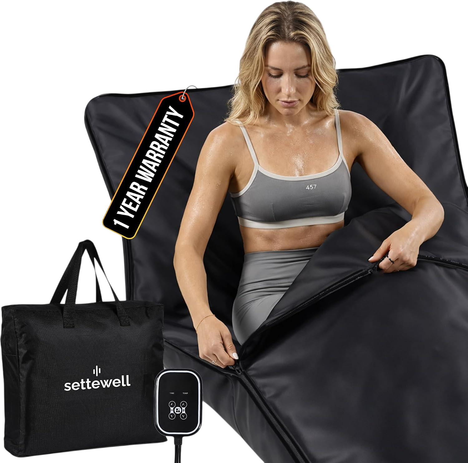 Sauna Blanket for Detox & Relaxation by MiHigh 